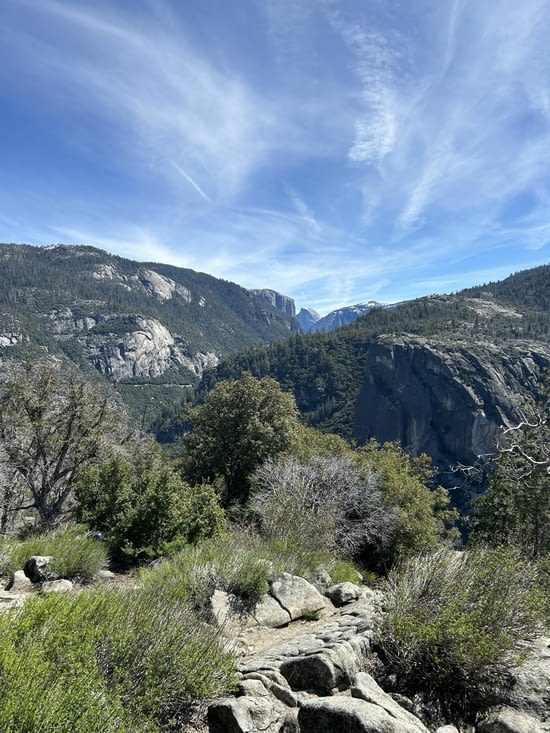 Premier point de vue sur Yosemite Valley