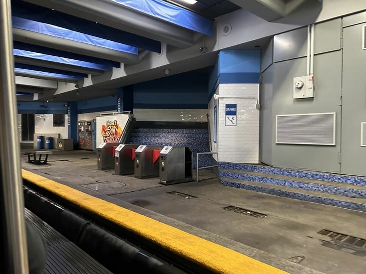 Une station de métro lambda à première vue