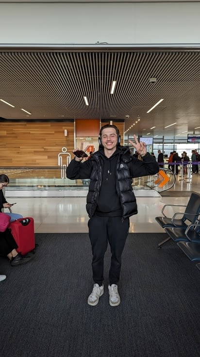 Barth est prêt a embarquer