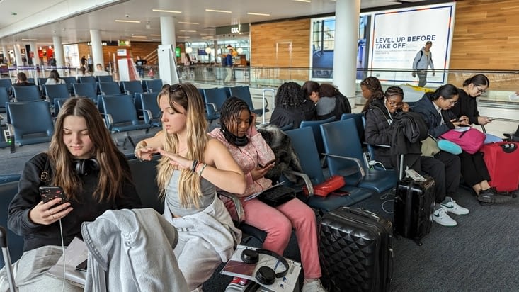 Bientôt l'embarquement 😁