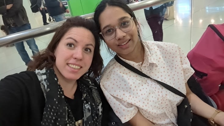 VIP avec Pratika. On attends tout le monde et go