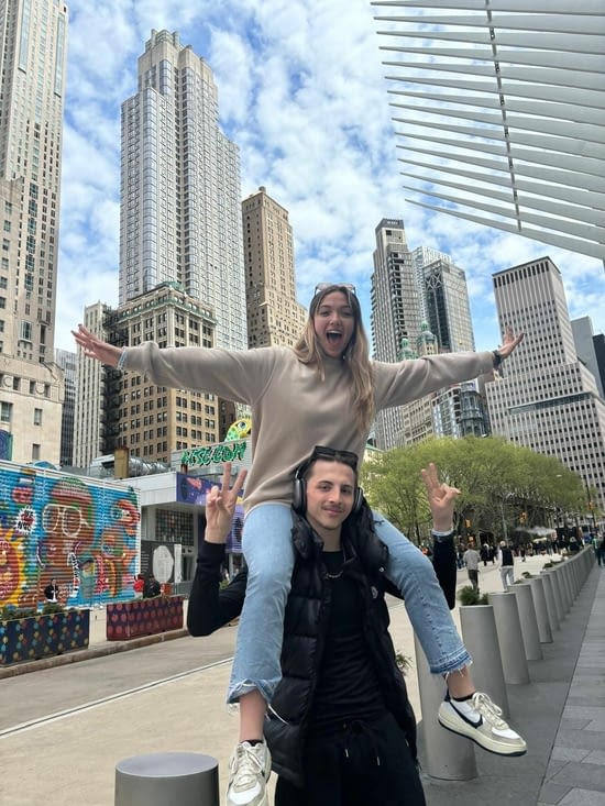 Jessica et Barth à l'Occulus Center