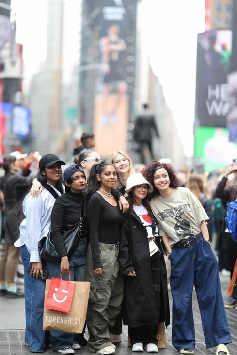 Balade à Times Square : shopping/shooting