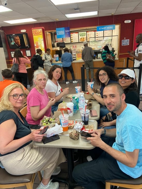 Dernier repas du midi: Wendy's