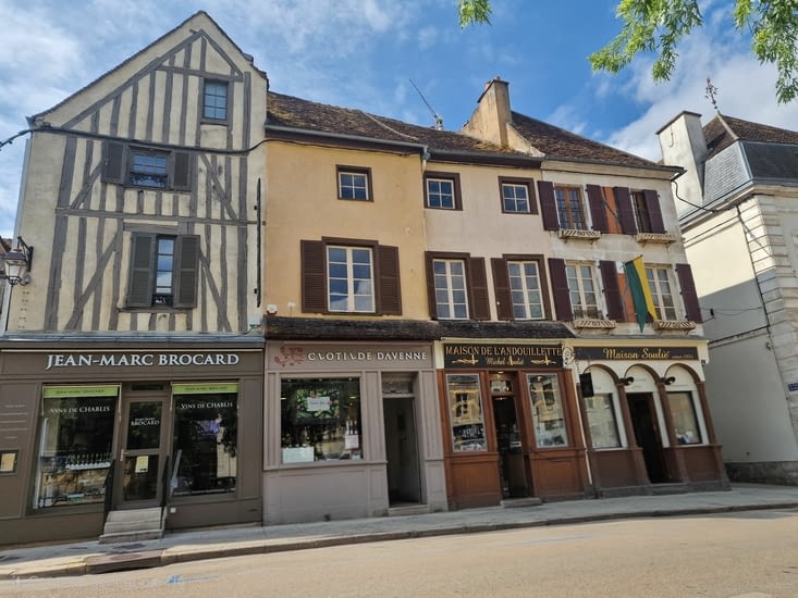 Centre ville de Chablis