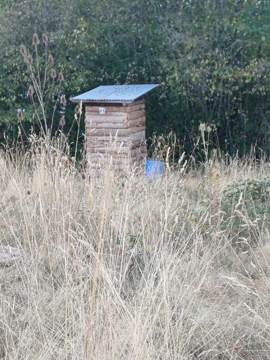 Les toilettes sèches !!!!