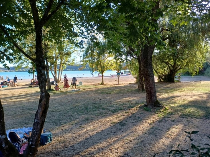 Le lac de Clairvaux