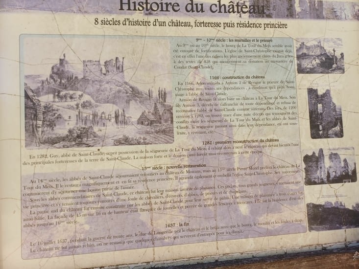 L'histoire du château de la Tour du Meix
