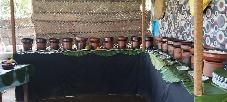 Buffet rice and curry