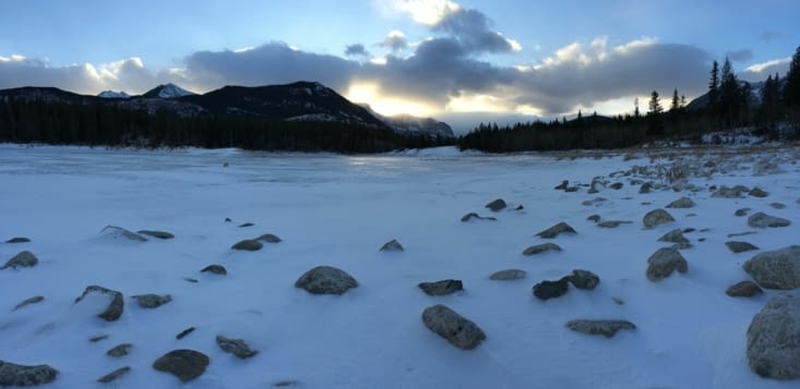 Sunset on Middle Lake (ça sonne bien hein ?)