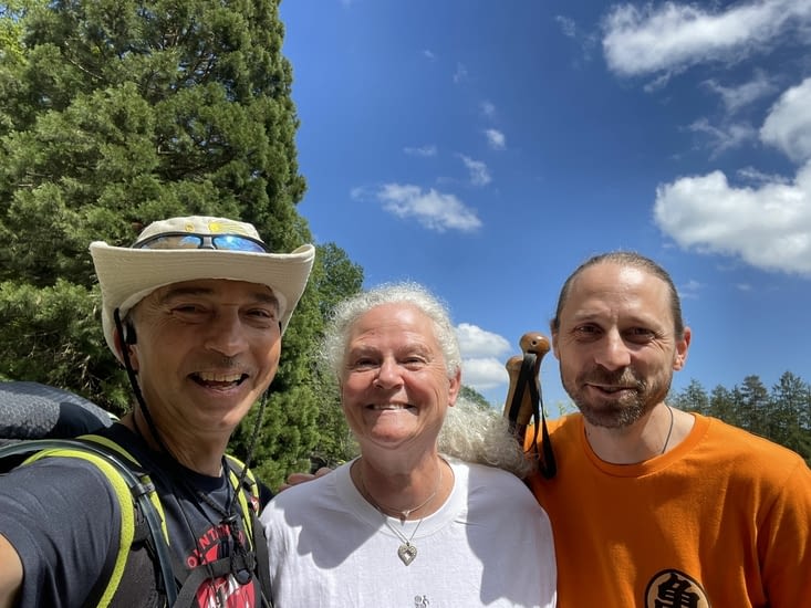 La rencontre avec Florent et Anne Catherine