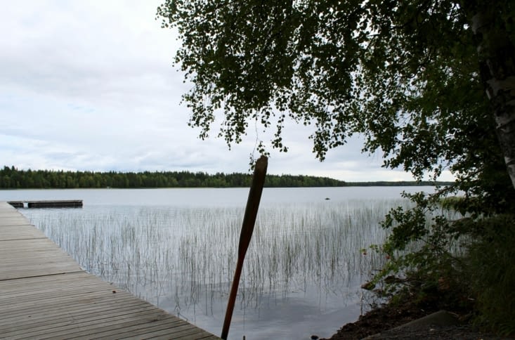 Le lac d'Umeå