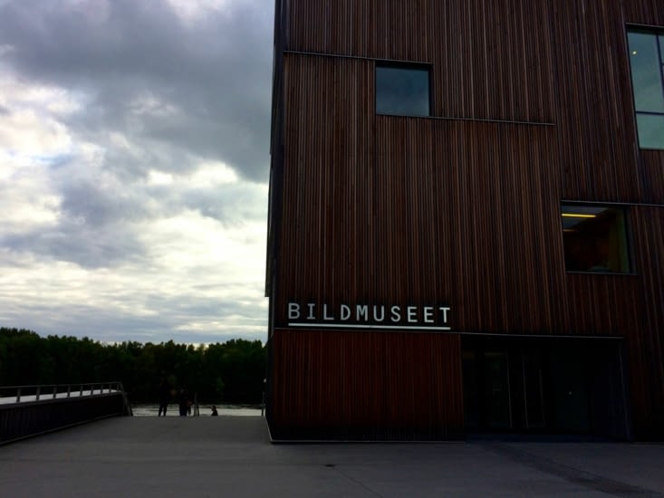 Le superbe musée d'art contemporain d'Umeå