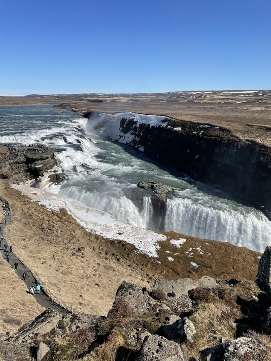 M’voyez comment les gens sont tout petits à côté