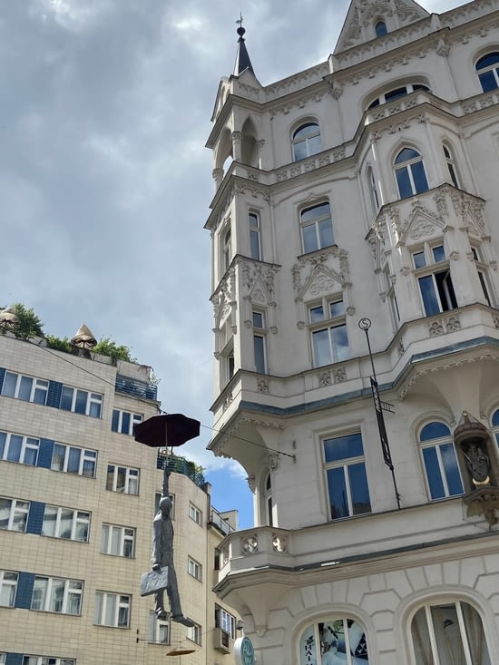 Les petites curiosités de Prague : on en a pas mal vues dans les rues…
