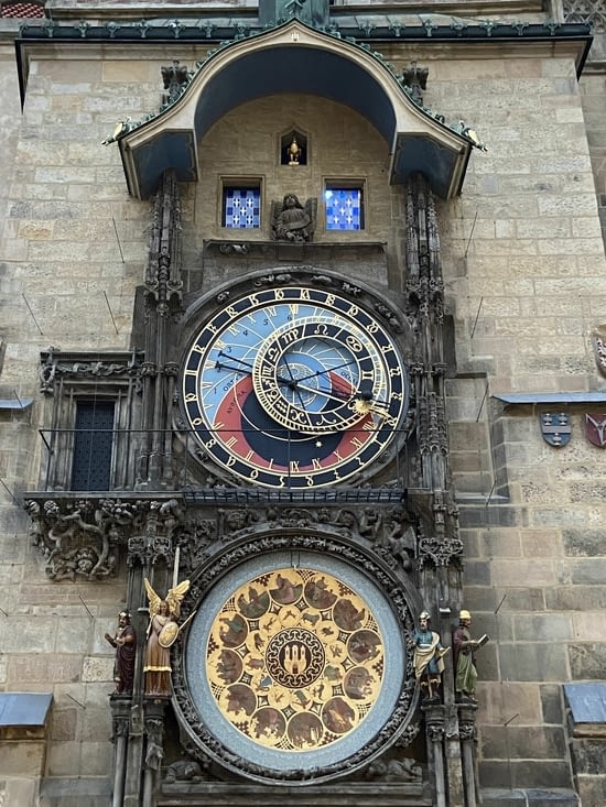 L’horloge astronomique de Prague.
