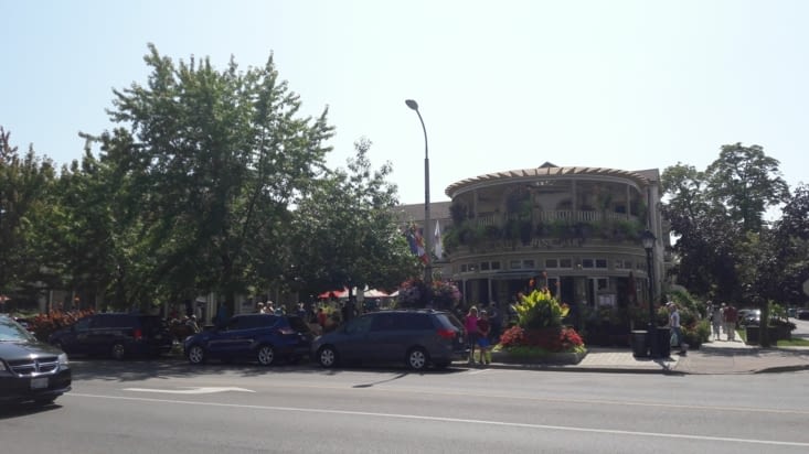 Des batiments très fleuries