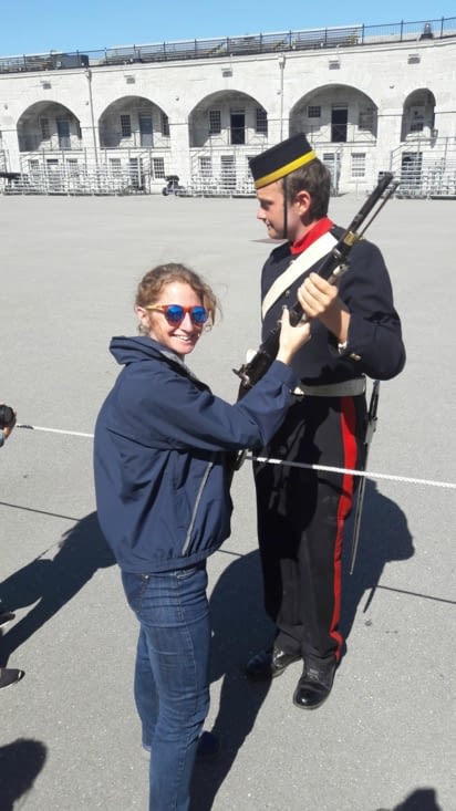 Présentation des armes d'époques