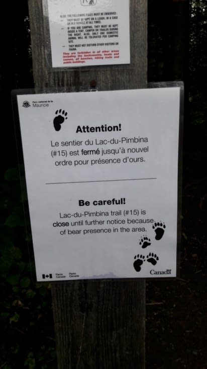 Le choix du sentier sera rapide ...