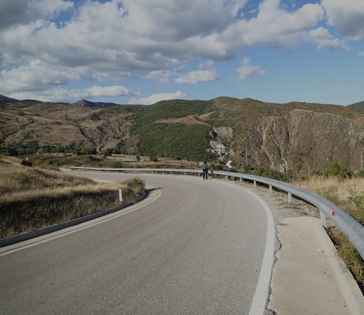 quelque part sur la route...