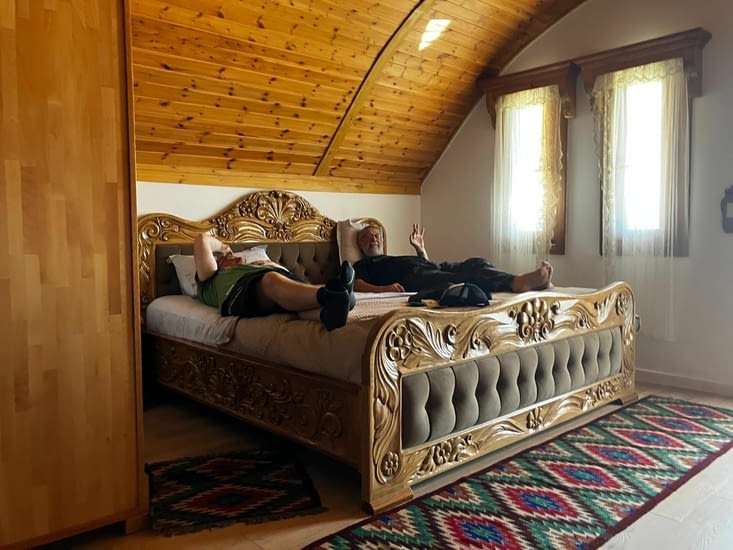 Franck et John en pleine action