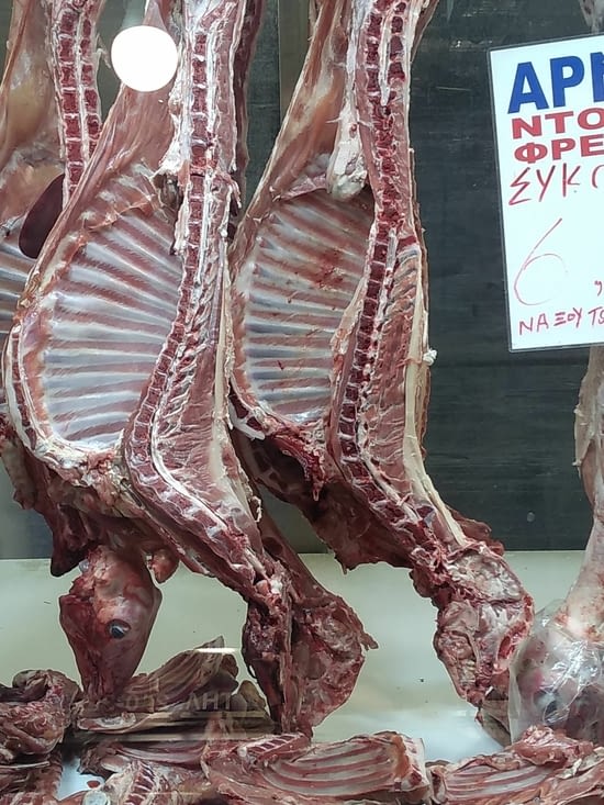 Drôle de découpe d agneau,...