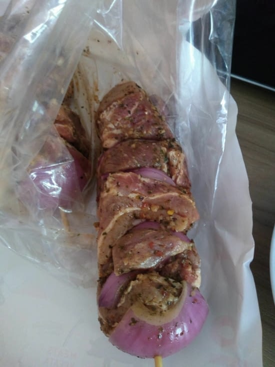 Brochette ( une pour deux,quand même)