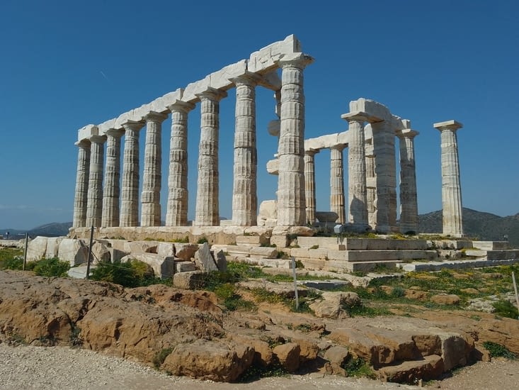 Le temple de Poséidon
