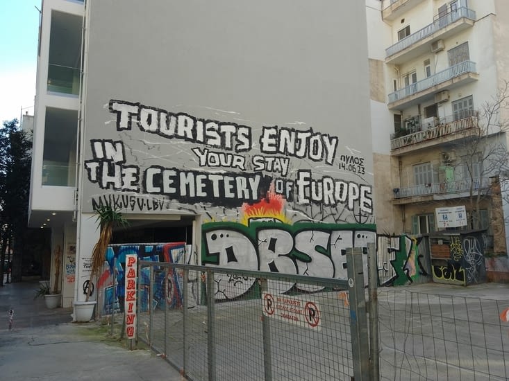 Message d accueil aux touristes....