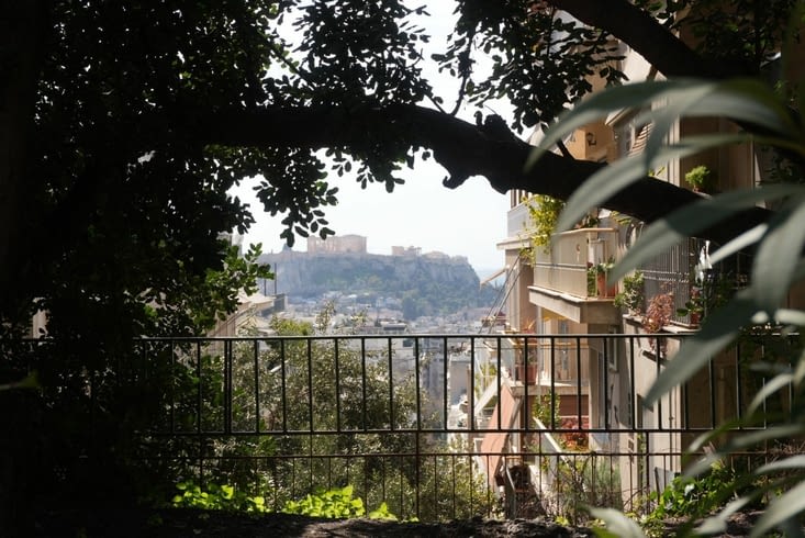 Vue sur l Acropole, jamais loin