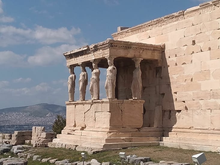 Les cariarides en place ( les fausses)