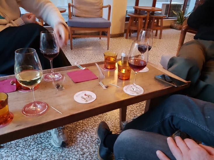 Dégustation de vins grecs...
