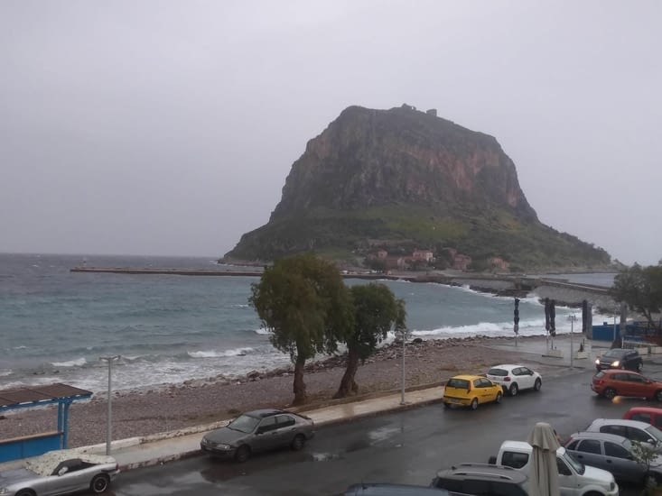 La presqu'île de Monemvassia