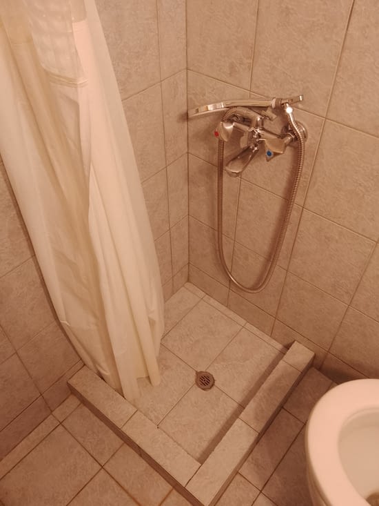 Combo toilettes/douche