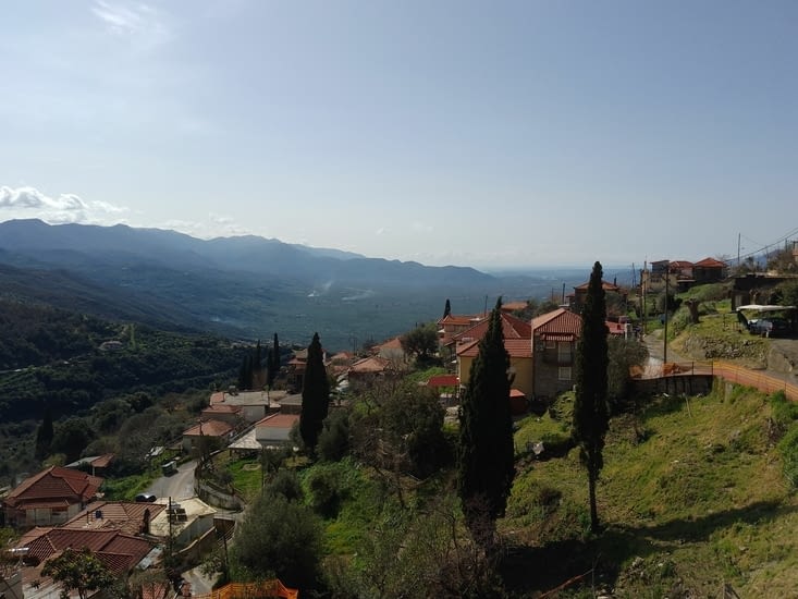 Belle vue sur la montagne