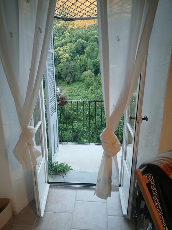 Vue du paradis de bon matin