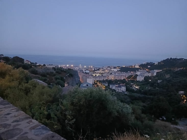 Bastia by night...