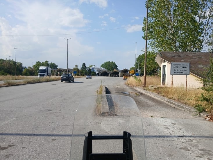 Poste frontiere Macédonienne