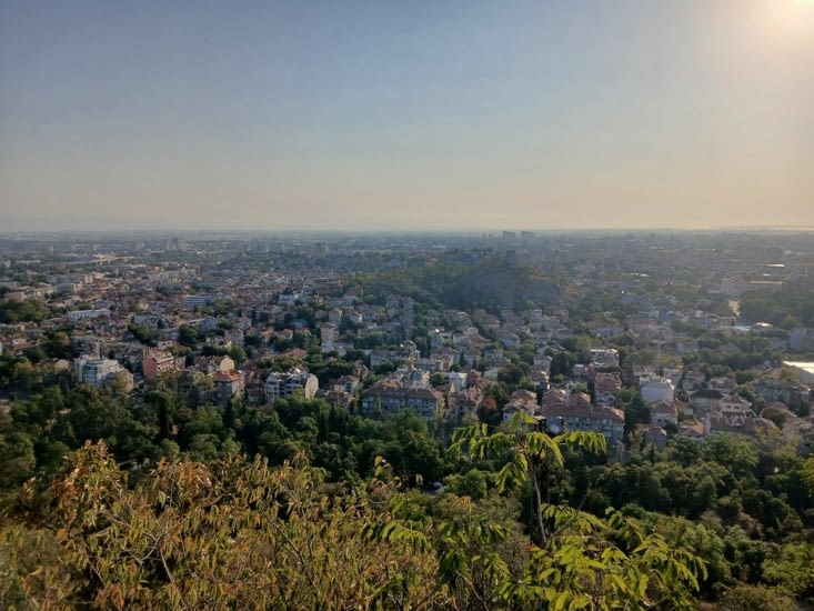 Ville vue du haut