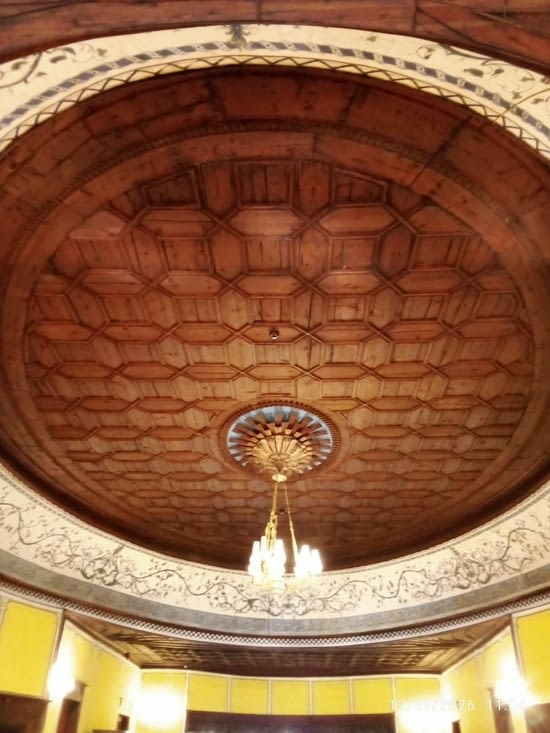 Détail du plafond
