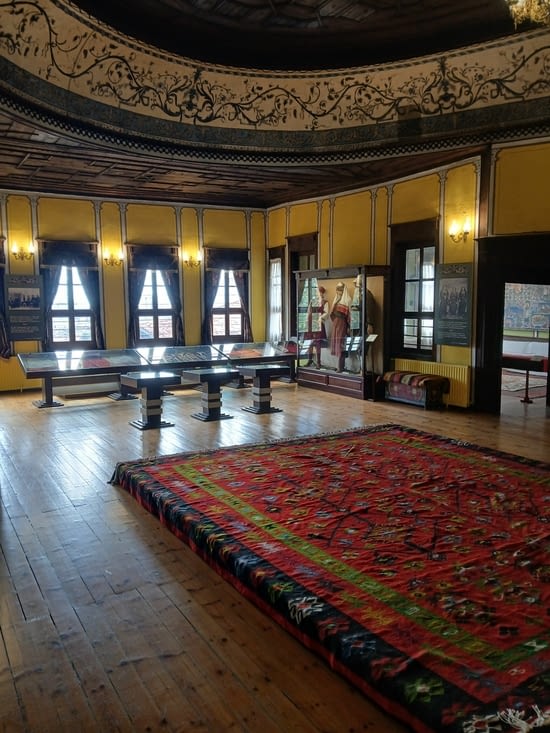 Salle haute du musée