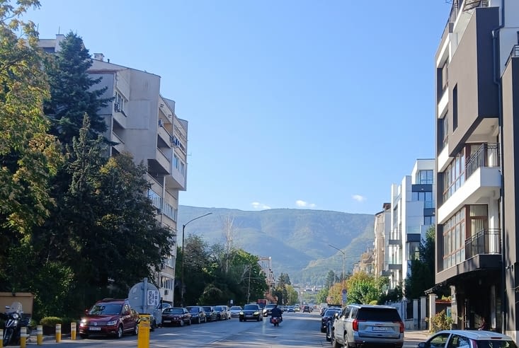 7 kms de l appart et la montagne se rapproche...