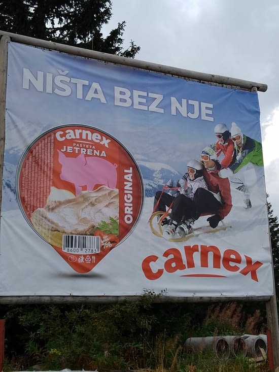 Lien entre paté et ski?