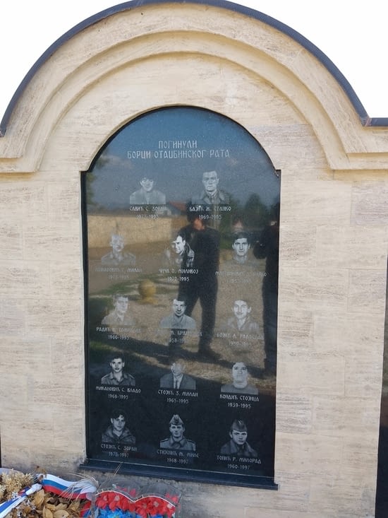 Monument funeraire de la guerre de 1992/1995