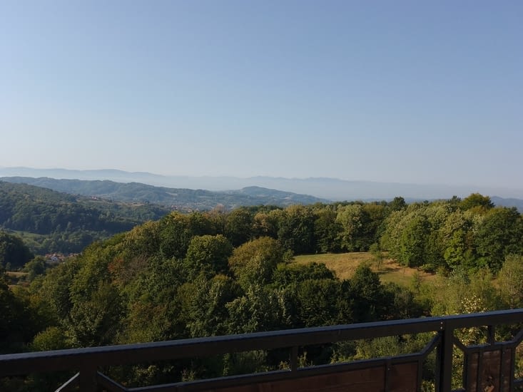 Vue depuis l hotel du 20 matin..