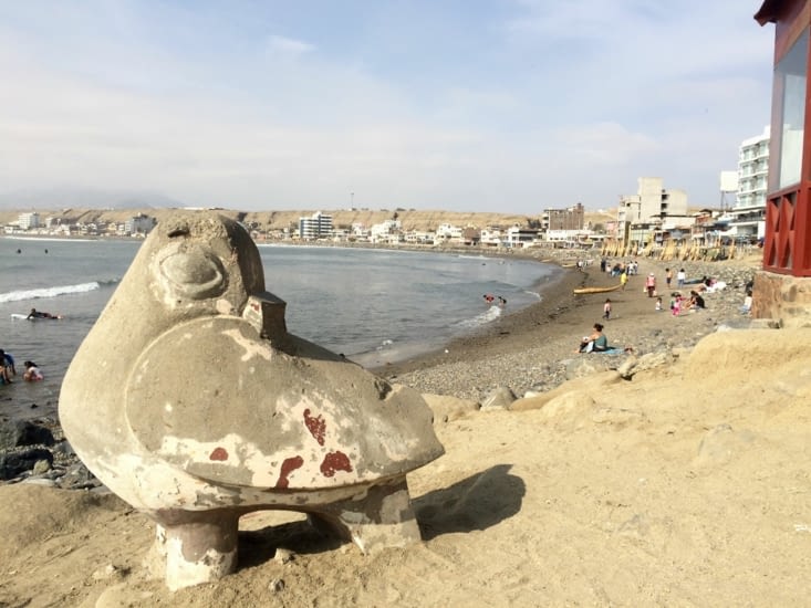 La plage de Huanchaco