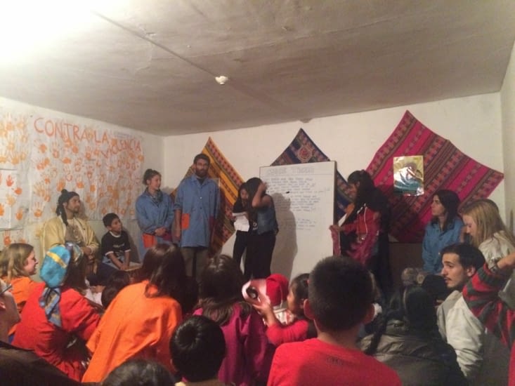 Le spectacle du vendredi avec le groupe de Manon