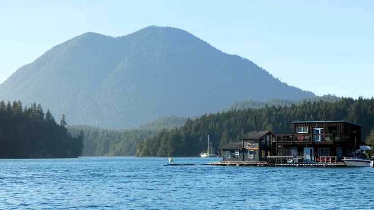 Une vue de Tofino et de ses paysages magnifiques