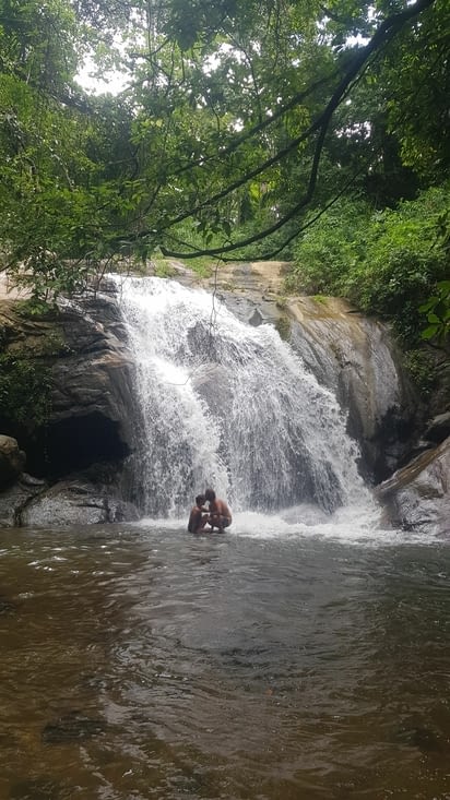 Une cascade secrette ...