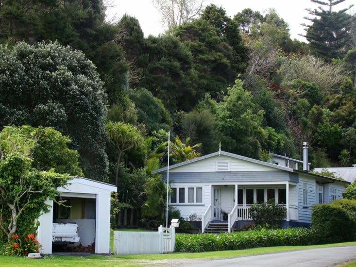 Maison typique de bord de mer